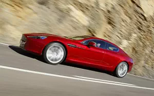 Aston Martin Rapide (Magma Red)      4K Ultra HD