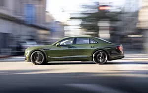 Bentley Flying Spur Hybrid (British Racing Green) US-spec автомобиль обои для рабочего стола 4K Ultra HD