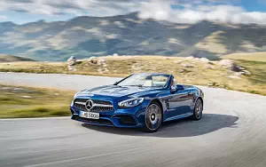 Mercedes-Benz SL 500 AMG Line      4K Ultra HD