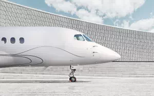 Falcon 6X частный самолет обои для рабочего стола 4K Ultra HD