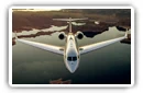 Gulfstream G650 частные самолеты обои для рабочего стола 4K Ultra HD