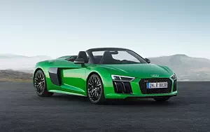 Audi R8 Spyder V10 plus      4K Ultra HD