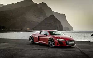 Audi R8 V10 performance RWD      4K Ultra HD