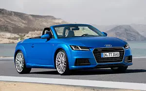 Audi TT Roadster 2.0 TFSI quattro S line car wallpaperttK Ultra HD