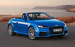 Audi TT Roadster 2.0 TFSI quattro S line car wallpaperttK Ultra HD