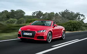 Audi TT Roadster 2.0 TFSI quattro S line car wallpaperttK Ultra HD