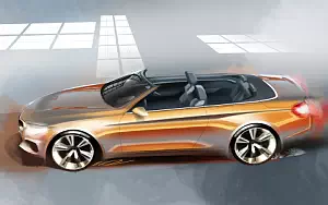 BMW 4-series Convertible рисунок автомобиля обои для рабочего стола 4K Ultra HD