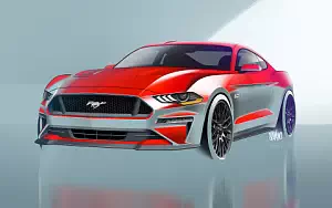 Ford Mustang GT       4K Ultra HD