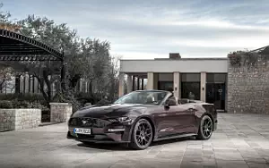 Ford Mustang EcoBoost Convertible (Royal Crimson) EU-spec      4K Ultra HD