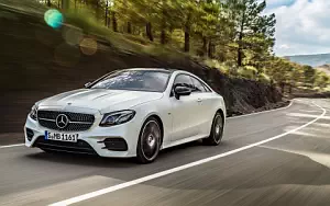 Mercedes-Benz E 400 4MATIC Coupe AMG Line Edition 1      4K Ultra HD