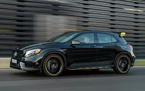 Mercedes-AMG GLA 45 4MATIC Yellow Night Edition      4K Ultra HD