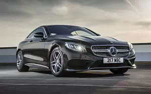 Mercedes-Benz S 500 Coupe AMG Line UK-spec      4K Ultra HD