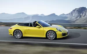 Porsche 911 Carrera 4S Cabriolet      4K Ultra HD