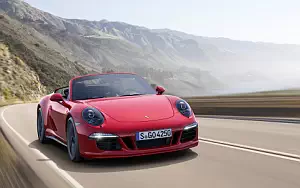 Porsche 911 Carrera GTS Cabriolet      4K Ultra HD