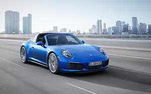 Porsche 911 Targa 4S      4K Ultra HD