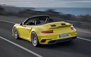 Porsche 911 Turbo S Cabriolet      4K Ultra HD