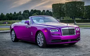 Rolls-Royce Dawn in Fuxia      4K Ultra HD