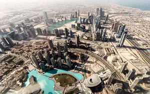 Дубай город обои для рабочего стола 4K Ultra HD