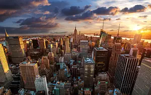 Нью-Йорк город обои для рабочего стола 4K Ultra HD