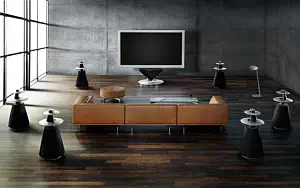 Bang & Olufsen BeoVision 4 103 with BeoLab 5 and BeoSound 5 wallpapers 4K Ultra HD